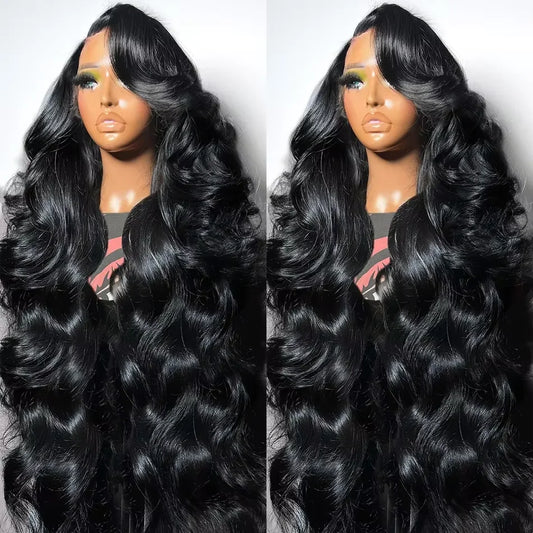 30 40 42Inch Body Wave Wigs Human Hair 100% 13x4 13x6 HD Lace Frontal Human Hair Wig For Black Women 13x5 13x7 Lace Closure Wigs
