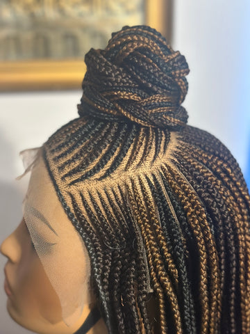 Cornrow Braided Lace Wig