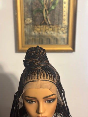 Cornrow Braided Lace Wig