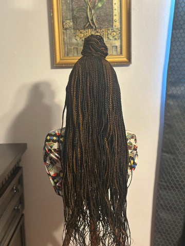 Cornrow Braided Lace Wig