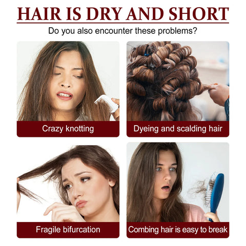 Eelhoe 100ml Hair Smoothing Conditioner Keratin Leave In Improve Dryness Curly Anti Frizz Repair Hair Damage Nourish Scalp Serum