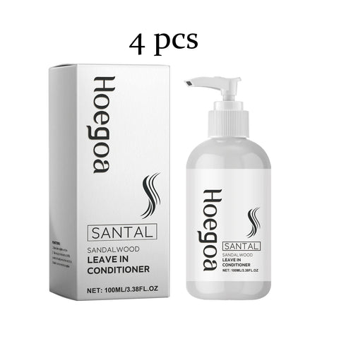 Hoegoa Leave In Hair Conditioner Repair Hair Breakage Reduce Dryness Moisturizing Lasting Fragrance Nourishing Hair Conditioner