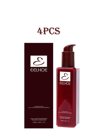 Eelhoe 100ml Hair Smoothing Conditioner Keratin Leave In Improve Dryness Curly Anti Frizz Repair Hair Damage Nourish Scalp Serum