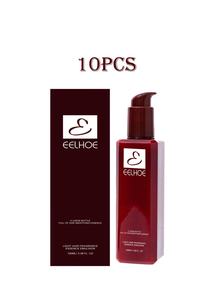 Eelhoe 100ml Hair Smoothing Conditioner Keratin Leave In Improve Dryness Curly Anti Frizz Repair Hair Damage Nourish Scalp Serum