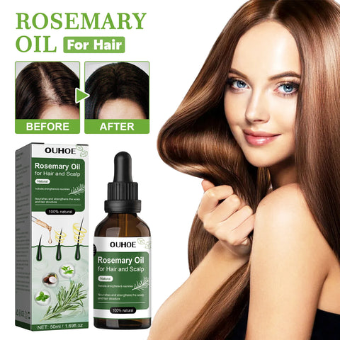 Rosemary Hair Oil Anti Hair Loss Stimulate Hair Growth Nourishing Scalp Strengthen Follicles Purify Scalp Restore Shine Hair Oil