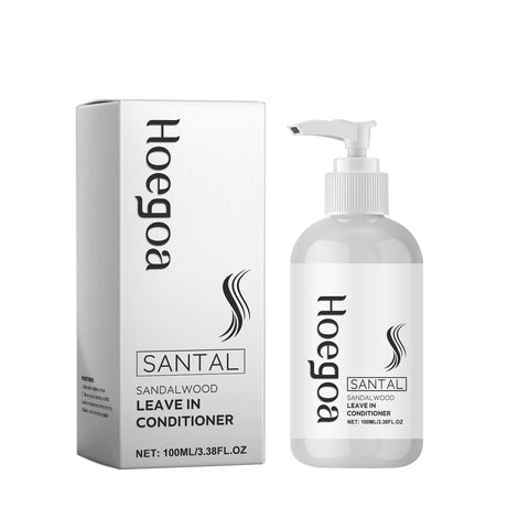 Hoegoa Leave In Hair Conditioner Repair Hair Breakage Reduce Dryness Moisturizing Lasting Fragrance Nourishing Hair Conditioner