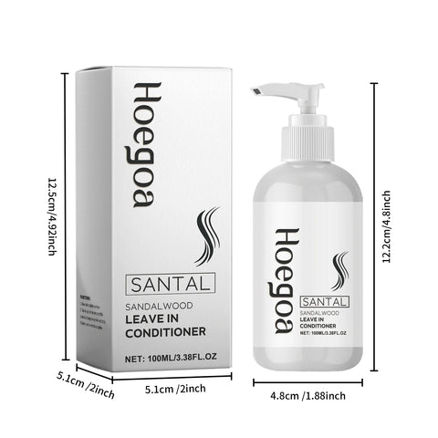 Hoegoa Leave In Hair Conditioner Repair Hair Breakage Reduce Dryness Moisturizing Lasting Fragrance Nourishing Hair Conditioner