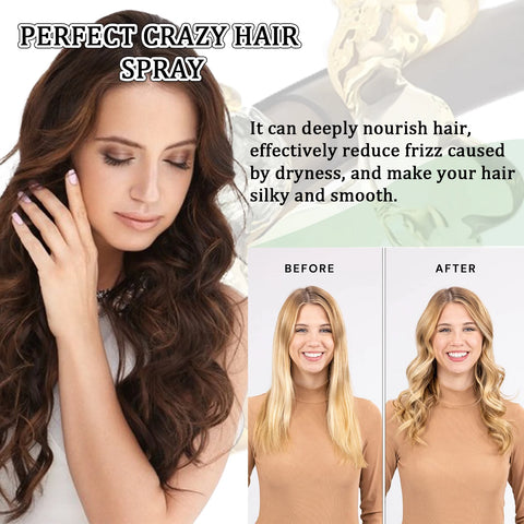 EELHOE No Wash Dry Hair Spray Refreshing Hair Styling Spray Fluffy Hair Care Oil Control Free Air and Fluffy Dry Shampoo Spray