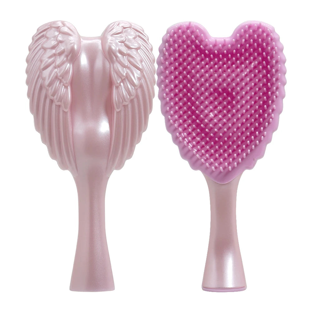 Professional Mini Angel Detangling Tangle Hairbrush Comb Anti-static Hair Brush Women Massage Combs For Salon Hairdressing Tools