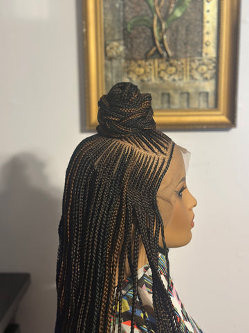 Cornrow Braided Lace Wig