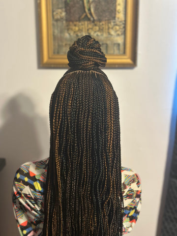 Cornrow Braided Lace Wig