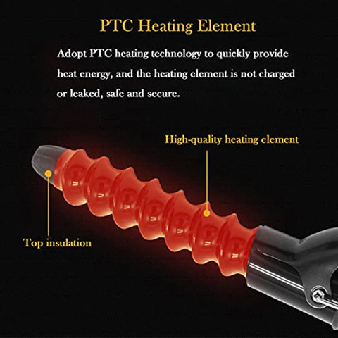 Pro Spiral Curling Iron Electric Ceramic Heating Anti-perm Curl Magic Hair Styling Tool Hair Curler Roller Wand Curl Styler