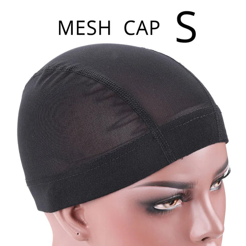 Nunify 1PCS S M L Wholesale Spandex Dome Cap For Bonnet Perruque Black Hairnet Dome Cap Swimming Wig Accessories Wholesale