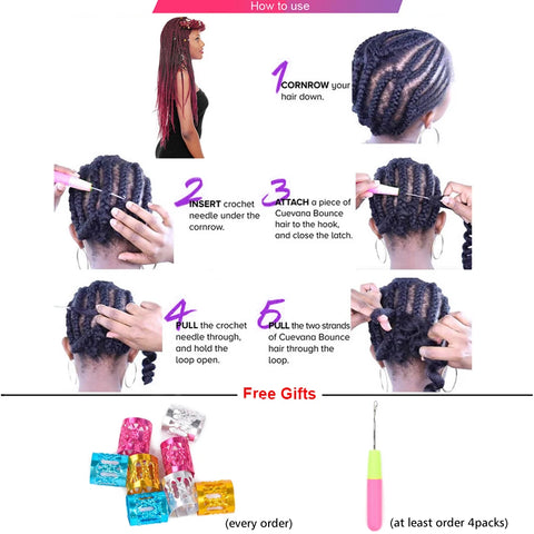 TOMO Bomb Twist Crochet Hair Synthetic 12Roots Spring Twist Pre Looped Crochet Braids Hair Extension Passion Twist for Women