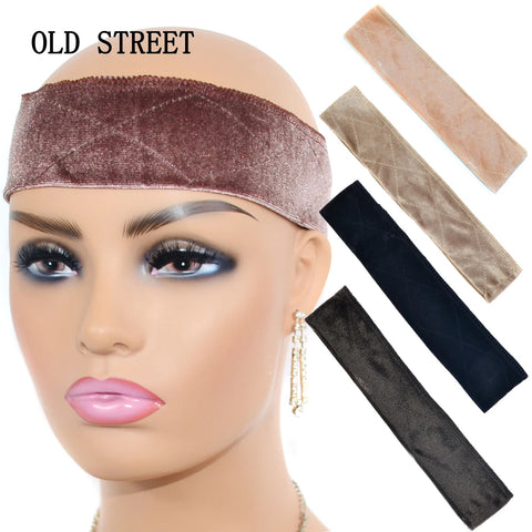 Velvet Adjustable No-Slip Headband Wig Grip Band Secure Fixed Design Hair Accessory for Keeping Wig in Place