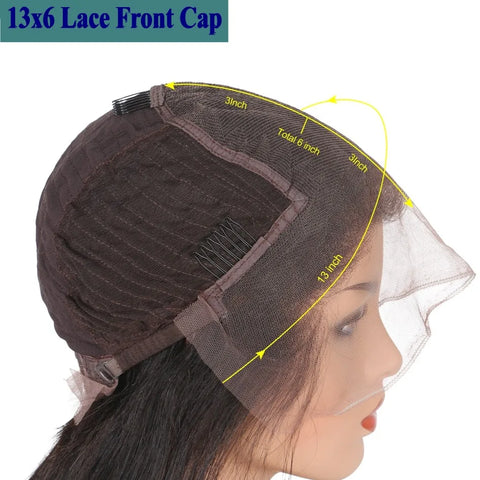 Indian Remy Human Hair 1B/30 Ombre 13x6 Deep Space Lace Front Wig Body Wave Natural Hairline 360 Lace Front Wig for Black Women