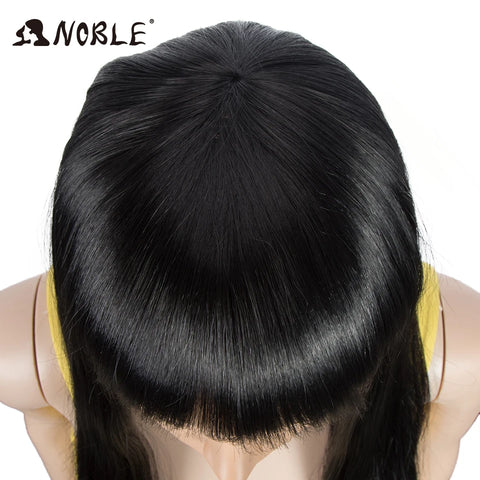 Noble Cosplay Synthetic Wig With Bangs Long Straight Wig Ombre Blond Colored Wig Wig For Women Wig For Black Women Synthetic Wig