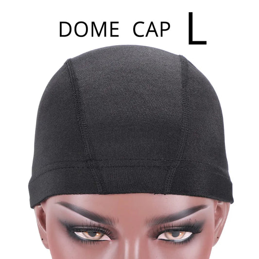 Nunify 1PCS S M L Wholesale Spandex Dome Cap For Bonnet Perruque Black Hairnet Dome Cap Swimming Wig Accessories Wholesale