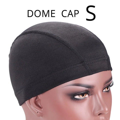 Nunify 1PCS S M L Wholesale Spandex Dome Cap For Bonnet Perruque Black Hairnet Dome Cap Swimming Wig Accessories Wholesale