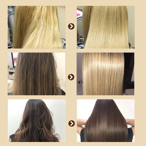 PURC 5 Seconds Magical Hair Mask Smoothing Repairs Damaged Frizz Hair Keratin Scalp Treatment Cream Professional Hair Care