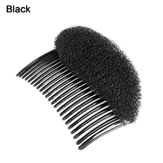 1PC Portable Modelling Fluffy Sponge Clip Stick Hair Modelling Braid Tool Women Fashion Bun Maker Hair Styling Accessories Hot