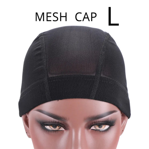 Nunify 1PCS S M L Wholesale Spandex Dome Cap For Bonnet Perruque Black Hairnet Dome Cap Swimming Wig Accessories Wholesale