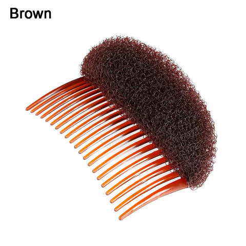 1PC Portable Modelling Fluffy Sponge Clip Stick Hair Modelling Braid Tool Women Fashion Bun Maker Hair Styling Accessories Hot