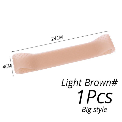 Silicon Wig Band Elastic Wig Grip Brown Transparent Black Headband For Fix Wigs Beige Hair Band Without Gel Or Glue Non Slip