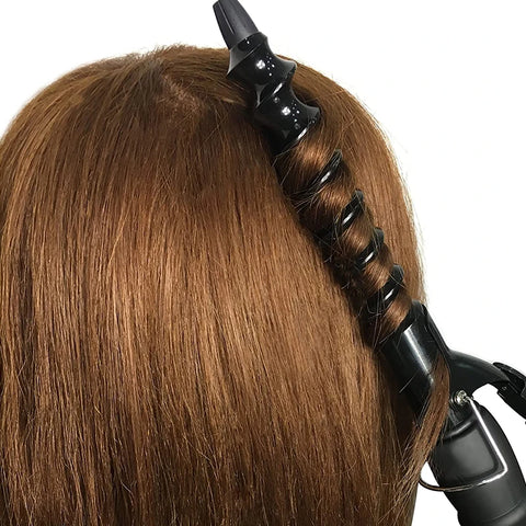 Pro Spiral Curling Iron Electric Ceramic Heating Anti-perm Curl Magic Hair Styling Tool Hair Curler Roller Wand Curl Styler