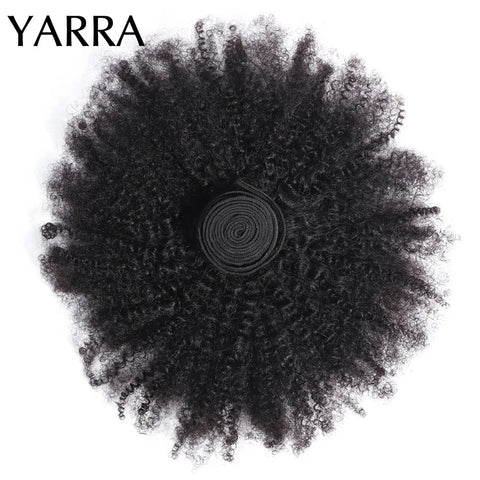 Brazilian Afro Kinky Curly Human Hair Bundles 4b 4c Afro kinky Bulk Human Hair Weave Bundle Deal Hair Extensions Wholesale Yarra