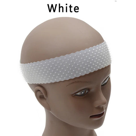 Silicone Wig Headband 1Pc Non-Slip Elastic Wig Grip Band for Fix Wigs for Women Men Wigs Accessories 5 Colors Optional