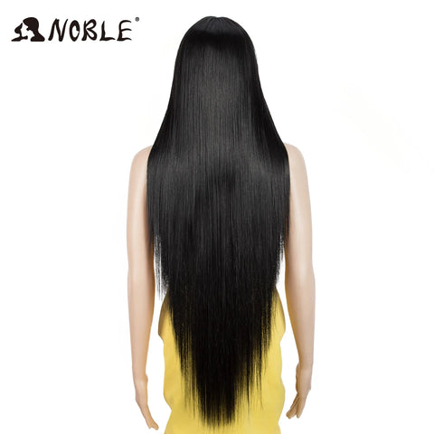 Noble Cosplay Synthetic Wig With Bangs Long Straight Wig Ombre Blond Colored Wig Wig For Women Wig For Black Women Synthetic Wig