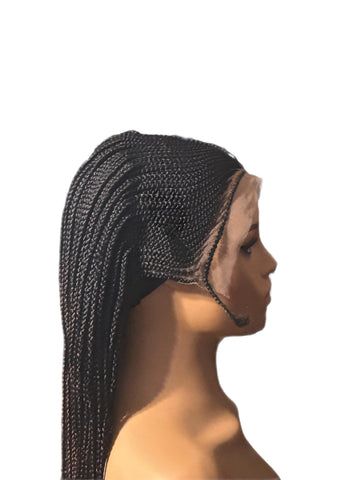 B1- Braided Cornrow Lace Wig