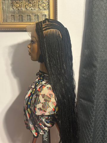 A4-Tribal Boho Braided Wig