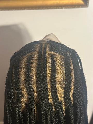 A4-Tribal Boho Braided Wig
