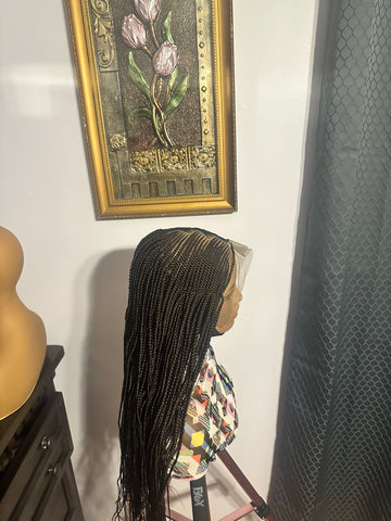 A9-Cornrow Braids Lace Wig