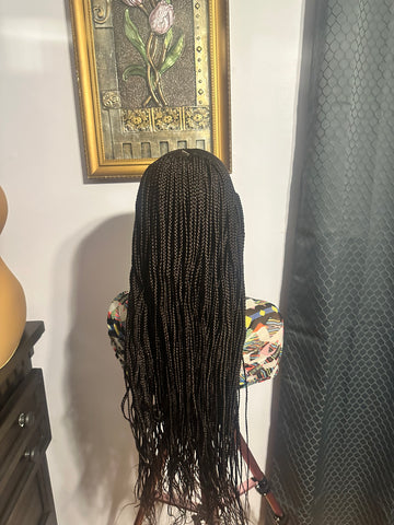 A9-Cornrow Braids Lace Wig