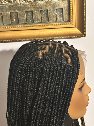 A10-Ombre Knotless Box Braid Lace Wig