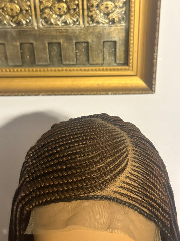 A7- Side Part Lace Braided Wig