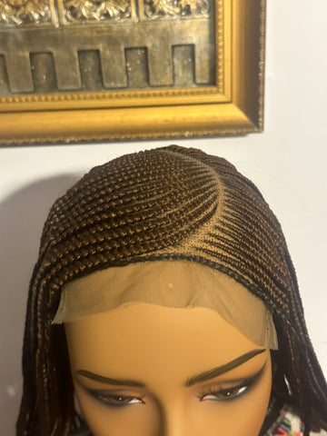 A7- Side Part Lace Braided Wig