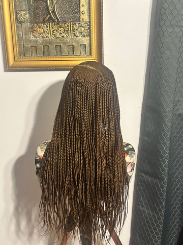 A7- Side Part Lace Braided Wig