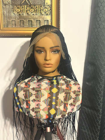 A5-13x6 Lace Braided Synthetic Wig