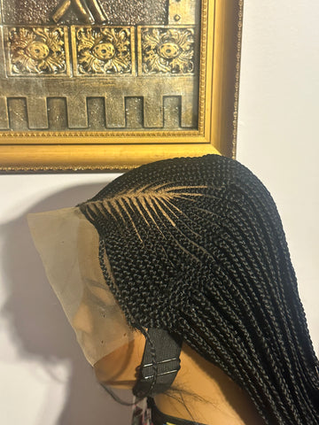 A5-13x6 Lace Braided Synthetic Wig