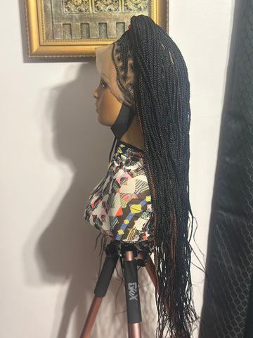 A6- Full Lace Knotless Braided Wig