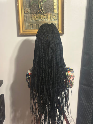 A6- Full Lace Knotless Braided Wig