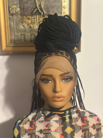 A6- Full Lace Knotless Braided Wig
