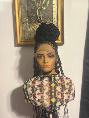 A6- Full Lace Knotless Braided Wig