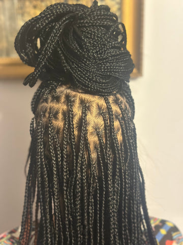 A6- Full Lace Knotless Braided Wig