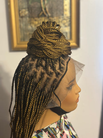 Box Braided Wig