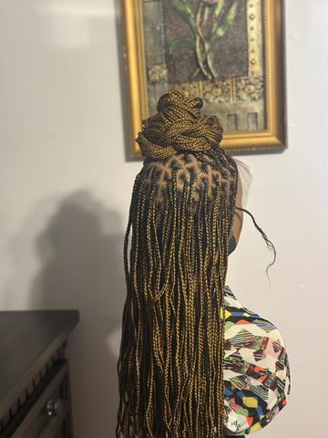 Box Braided Wig